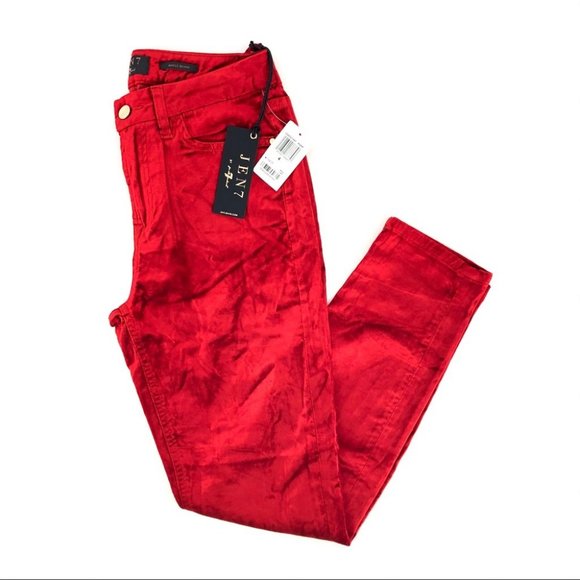 7 For All Mankind Pants - 7 For All Mankind Red Skinny Jeans | New With Tags